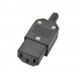 Conector alimentare PC 3 pini mama elSales ELS-CAPM , negru