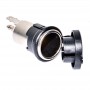 Priza bricheta 12 v elSales ELS-PB12V pentru montat in masina , capac inclus