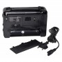 Radio portabil elSales ELS-MK212 cu FM, AM, SW1, SW2, maro