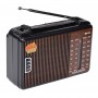 Radio portabil elSales ELS-MK212 cu FM, AM, SW1, SW2, maro