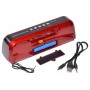 Boxa portabila elSales PX-2513BT cu Bluetooth, USB, MicroSD, Radio FM, rosu