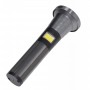 Lanterna elSales T46 cu LED CREE + led lateral COB, acumulator integrat, corp metalic, argintiu