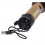 Lanterna elSales T-50 cu LED CREE 30 W, LED COB lateral, carcasa metalica, auriu