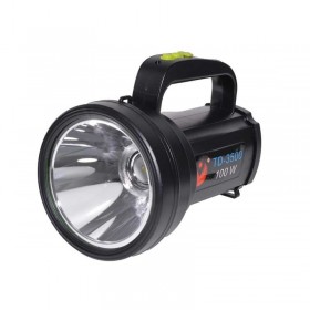 Lanterna elSales TD-3500 cu LED 100 W, acumulator integrat, negru