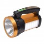 Lanterna elSales TD-6688 cu LED CREE XM-L T6 50 W, acumulator integrat, LED-uri laterale, auriu