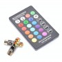 Set doua LED-uri auto tip W5W T10 RGB elSales ELS-T10B, telecomanda inclusa