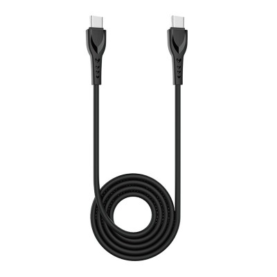 Cablu de date sau incarcare universal Tip C- Tip C elSales ELS-CA51, lungime 1 metru, cauciucat, negru