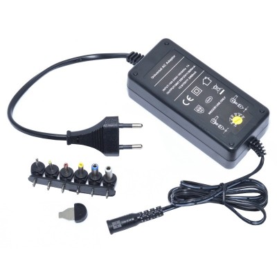 Alimentator stabilizat elSales ELS-ASR3A, tensiune reglabila 5-15V, 3 Amperi, 36 W, negru