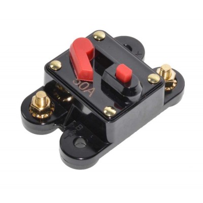 Siguranta universala elSales ELS-SCR50 cu reset, 50 A, negru