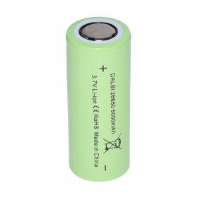 Acumulator Li-Ion elSales ELS-LI-26650V, Capacitate 5000 mAh, Ideal pentru Lanterne, Dimensiuni Reduse, Verde