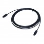Cablu Audio Optic elSales ELS-OPT-300, Lungime 300 cm, Confectionat din Fibra Optica, Negru