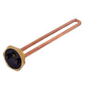 Rezistenta Boiler dreapta, elSales, ELS-REZ-FIL-DR3000-Q, 3000W, cu filet Q, din cupru