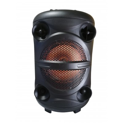 Boxa Portabila elSales, ELS-ZQS-8113, cu Bluetooth, Microfon, Telecomanda, USB, Lumini LED