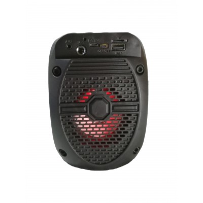 Boxa Portabila elSales, ELS-ZQS-1308, cu Bluetooth, USB, Lumini LED