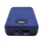 Baterie externa powerbank elSales ELS-PB0012, capacitate 2600 mAh, afisaj LED, albastru
