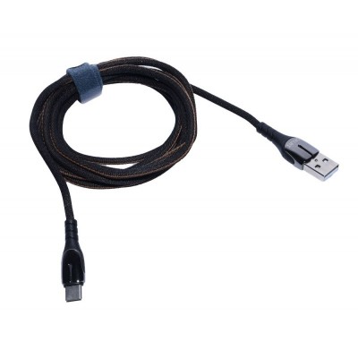 Cablu de date si incarcare elSales ELS-V30M USB-MicroUSB, lungime 200 cm, negru