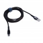 Cablu de date si incarcare elSales ELS-V30C USB-Tip C, lungime 200 cm, negru