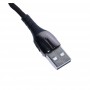 Cablu de date si incarcare elSales ELS-V30L USB-Lightning pentru iPhone, iPod, iPad, Macbook, lungime 200 cm, negru