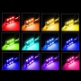 Set 2 LED-uri 5050 RGB 36 mm elSales ELS-LPP36 pentru plafoniera,portbagaj,numar inmatriculare,telecomanda inclusa