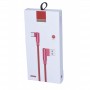 Cablu de date si incarcare elSales ELS-W05C USB-USB TIP C, conectori 90°, rosu
