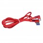 Cablu de date si incarcare elSales ELS-W05C USB-USB TIP C, conectori 90°, rosu