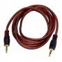 Cablu audio elSales ELS-JJ35TT cu conector Jack 3,5mm tata-tata, siliconat, lungime 1.5 metri
