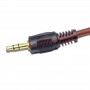 Cablu audio elSales ELS-JJ35TT cu conector Jack 3,5mm tata-tata, siliconat, lungime 1.5 metri