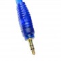 Cablu audio elSales ELS-JT2JM cu conector Jack 3,5 mm tata-2 Jack 6.3 mm tata mono siliconat, lungime 3 metri