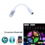 Controller mini cu Bluetooth pentru benzi LED RGB elSales ELS-CBTQR , 5-24 V , putere maxima 144W, cod QR, alb