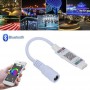 Controller mini cu Bluetooth pentru benzi LED RGB elSales ELS-CBTQR , 5-24 V , putere maxima 144W, cod QR, alb