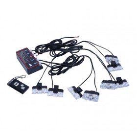 Lumina auto stroboscop alb-galben elSales ELS-STRSB , alimentare 12V, putere 30W