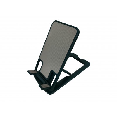 Suport reglabil de birou pentru telefoane, tablete si alte dispozitive elSales ELS-SDTN, antialunecare, negru