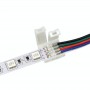 Conector pentru innadire/prelungire banda LED RGB cu 4 fire elSales ELS-CPBRGB, compatibil cu banda LED 10 mm