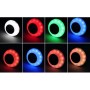Bec LED RGB elSales SuperLights+ cu difuzor 3W, Bluetooth, fasung E27, alb