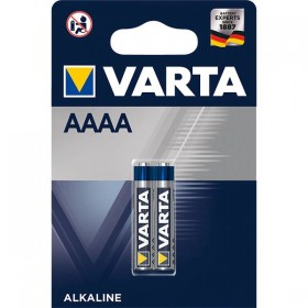 Set 2 baterii alcaline VARTA AAAA, 640 mAh