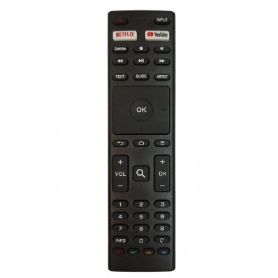 Telecomanda Allview cu Functii Netflix si YouTube pentru Televizoare Smart Lcd Led - Model elSales 40ePlay6000 F1