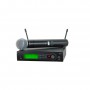 Sistem wireless profesional cu microfon dinamic supercardioid 2XLS-A85B si receiver 4XLS, ecran LCD elSales XLS4285, negru
