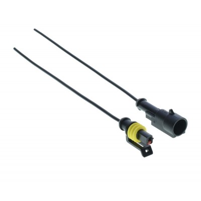 Conector auto 1 fir elSales ELS-C1F, mama si tata, clema prindere, negru