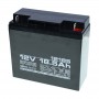 Acumulator Plumb-Acid 12V, 18.5 A elSales ELS-AC12185, negru