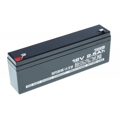 Acumulator Plumb-Acid 12V, 2.5 A elSales ELS-AC1225, negru