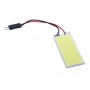 Lampa cu 36 led-uri cob pentru plafoniera auto elSales ELS-SIL36, lumina alb rece, compatibil 32-42 mm, adaptor Feston si T10