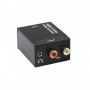 Convertor Audio Digital La Analog , Carcasa Metalica , Negru