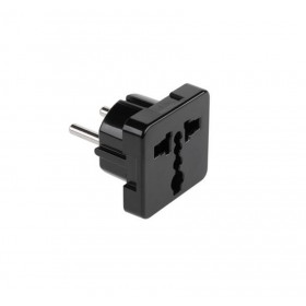 Adaptor Priza UK EU Negru