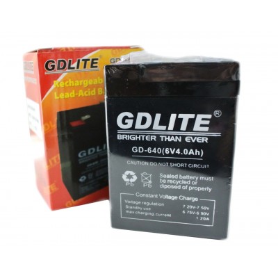 Acumulator 6 Volti , 4  Amperi Pentru Cantare , Boxe , Alte Dispozitive Electronice , Negru