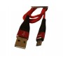 Cablu Alimentare Si Date MicroUSB , Premium Quality , Rosu