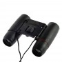 Mini Binoclu , Factor Marire 30 X , Lentile Antireflex , Negru