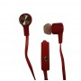 Casti Intraauriculare , In Ear , Cu Fir , Microfon , Buton Control , Dynamic Sound , Rosu