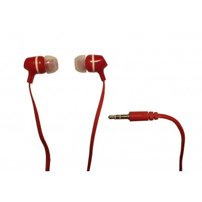 Casti Intraauriculare , In Ear , Cu Fir , Dynamic Sound , Rosu