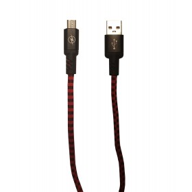 Cablu Alimentare Si Date MicroUSB , Panzat , Fast Charge , Pentru Telefoane,Tablete si Gadget-uri Smart , Ultra Quality , Negru