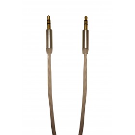 Cablu Audio Auxiliar Jack-Jack 3.5 mm , High Quality , Conectori Auriti , Albastru